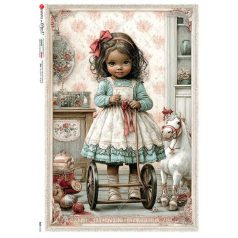 Paper design rizspapír  - A5 - 22,5x16 cm - Baby - 0122