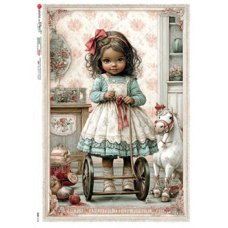 Paper design rizspapír  - A5 - 22,5x16 cm - Baby - 0122