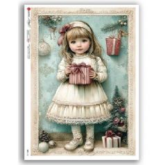 Paper design rizspapír  - A5 - 22,5x16 cm - Baby - 0125