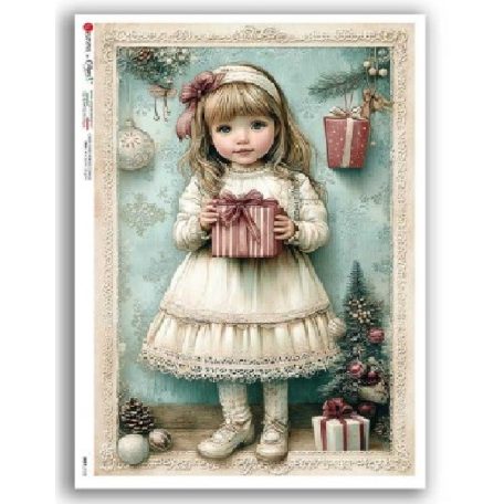 Paper design rizspapír  - A5 - 22,5x16 cm - Baby - 0125