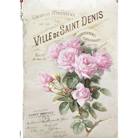 Paper Design rizspapír - A3 - Flowers - 0315 - Raktáron