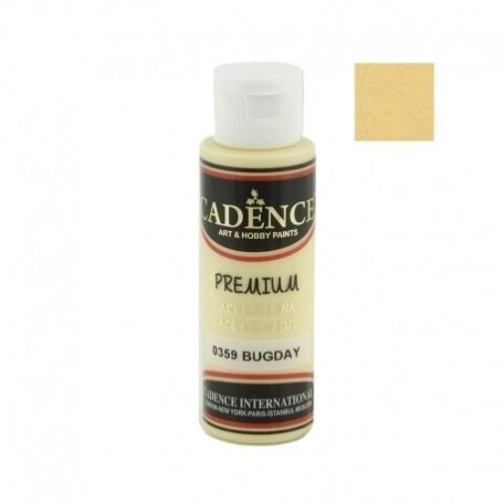 Cadence Premium festék - 70 ml - Kalázssárga - 0359