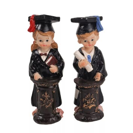 Ballagó figura fiú, lány - 8,8 cm