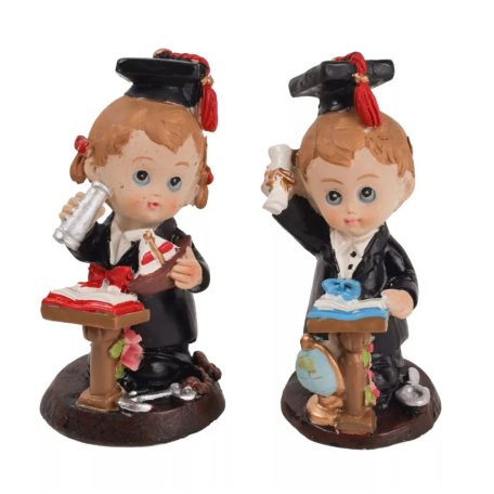 Ballagó figura fiú/lány - 7,5 cm