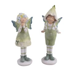 Tündér figura - Zöld - 2 féle - 11,5 cm