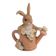 Nyuszi figura öntözőkannában - 9,5 cm - Raktáron