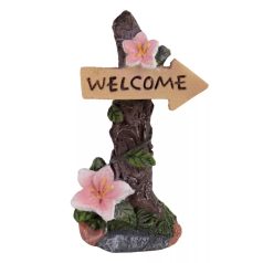 Fatörzs - Welcome felirattal - 10,2 cm - Raktáron