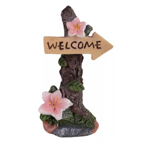 Fatörzs - Welcome felirattal - 10,2 cm