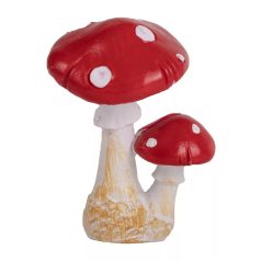 Gomba piros pöttyös - 6,8x5,3 cm