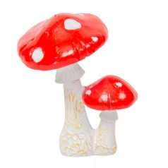 Gomba piros pöttyös - 6,8x5,3 cm