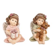 Karácsonyi angyal - 2 féle - 5,8x7,6 cm