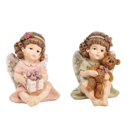 Karácsonyi angyal - 2 féle - 5,8x7,6 cm