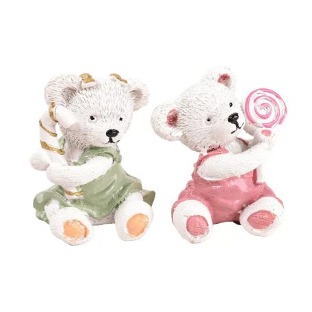 Maci figura ülő - 2 féle - 7 cm - Raktáron