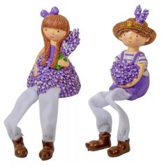 Lógólábú levendula lány/fiú - 10 cm