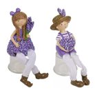 Lógólábú levendula lány/fiú - 10 cm