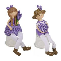 Lógólábú levendula lány/fiú - 10 cm