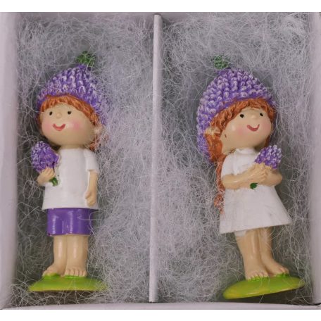 Levendula gyerek - 6 cm - 2 db-os szett