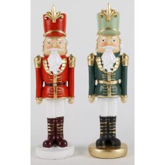 Diótörö figura –Piros-zöld – 15 cm		
