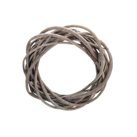 Vessző koszorú - Szürke - 15 cm, 20 cm, 25 cm