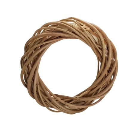 Vessző koszorú -  Natúr - 25 cm 