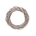 Vessző koszorú - Pasztell rózsaszín - 20 cm, 25 cm 