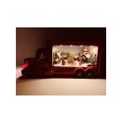 Karácsonyi kamion világítós - 32x10x14,5 cm 