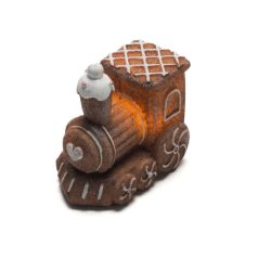  Mézeskalács vonat világítós - 9x5,5x8,7 cm