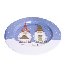 Karácsonyi tálca - Manók - 28 cm  