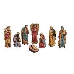 Betlehem figurák - 5-16 cm - 8 db-os szett