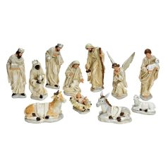 Betlehem figurák - 7-27 cm - 11 db-os szett