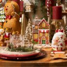 Mézeskalács házikó - 10x14x4 cm, 13x22x5 cm