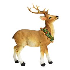   Szarvas figura koszorúval - 20 cm, 30 cm - Várható érkezés: 2025.09.hó