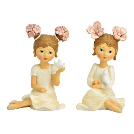 Tündér figura ülő - 2 féle - 10 cm