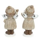 Gyermek figura angyalszárnnyal - 17 cm