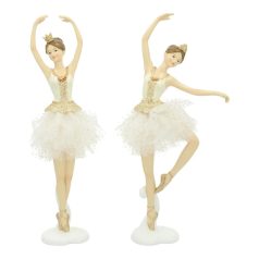 Balerina figrák - Fehér -  30 cm
