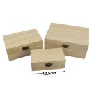Natúr fa doboz - 12,5cm,15 cm, 17,5 cm - 3 db-os szett