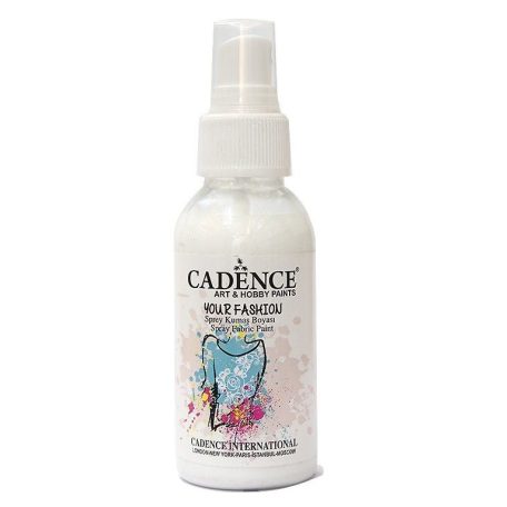 Cadence Textilfesték spray - Fehér  - 100 ml - 1100