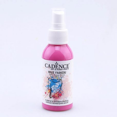 Cadence Textilfesték spray - Pink - 100 ml - 1103