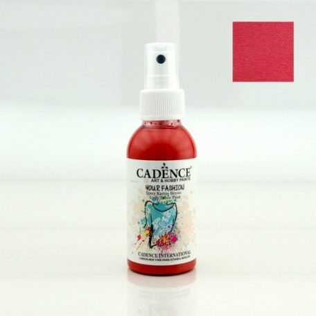 Cadence Textilfesték spray - Scarlet - 100 ml - 1107