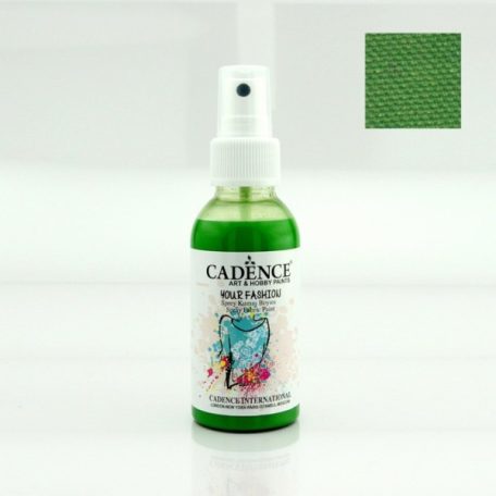 Cadence Textilfesték spray - Grass Green - 100 ml - 1112