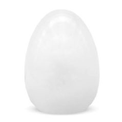 Dekoratív tojás fehér - 11x8x8 cm 
