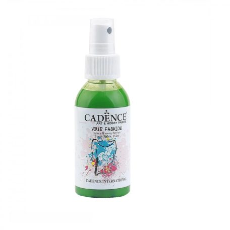 Cadence Textilfesték spray - Grass Green - 100 ml - 1112