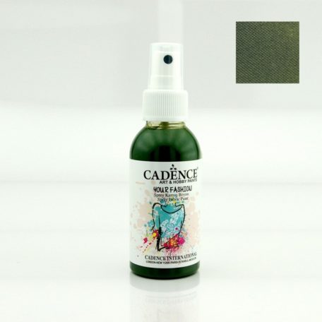 Cadence Textilfesték spray - Leaf Green - Levélzöld  - 100 ml - 1113