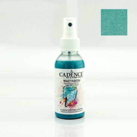 Cadence Textilfesték spray - Türkiz  - 100 ml - 1115