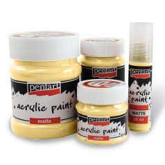   Pentart, matt akrilfesték, tejeskávé - 20 ml, 50 ml, 100 ml, 230 ml