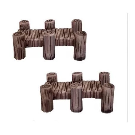 Tündérkert - stég barna, szürke - 2,7x 2x2,7 cm