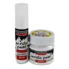 Pentart, fényes akrilfesték - Fehér - 20 ml, 50 ml 