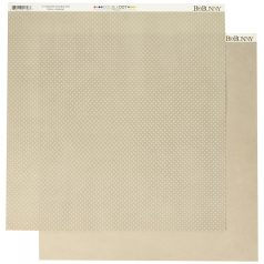   Bo Bunny scrapbook papír - Shadow Double Dot - 2 oldalas -  30,5 x 30,5 cm