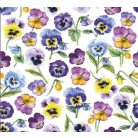 Ambiente papírszalvéta - Pansy all Over - 25x25cm,33x33cm - 20 db/csomag
