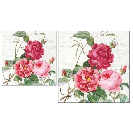 Ambiente papírszalvéta - Amber - 25x25 cm,  33x33 cm - 20 db/csomag